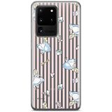 ERT GROUP Telefoonhoes voor Samsung S20 Ultra Original en officieel gelicentieerd Disney patroon Alice 001 optimaal aangepast aan de vorm van de mobiele telefoon, gedeeltelijk transparant