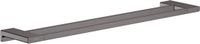 Hansgrohe AddStoris Q handdoekhouder wand dubbel - 65 cm - geborsteld zwart chroom