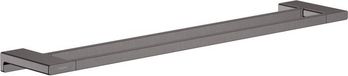 Hansgrohe AddStoris Q handdoekhouder wand dubbel - 65 cm - geborsteld zwart chroom