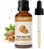 PureOil Walnootolie Koudgeperst Haarolie 100ml