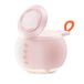 HT-571 Rose Chargeur sans fil magnétique 5-en-1 avec haut-parleur Bluetooth et veilleuse