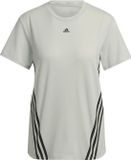 Adidas WTR Icon Tee 3S Dames Sportshirt - Mint Groen - Maat S