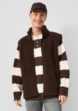 QS s.Oliver QS Outdoor-Weste donkerbruin XL
