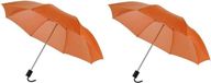 Merkloos / Sans marque Pf Concept International Bv Paraplu Opvouwbaar - Klein - Oranje - Polyester - Compact Model
