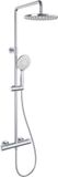 Plieger Voda - Compleet thermostatisch douchesysteem - Chroom