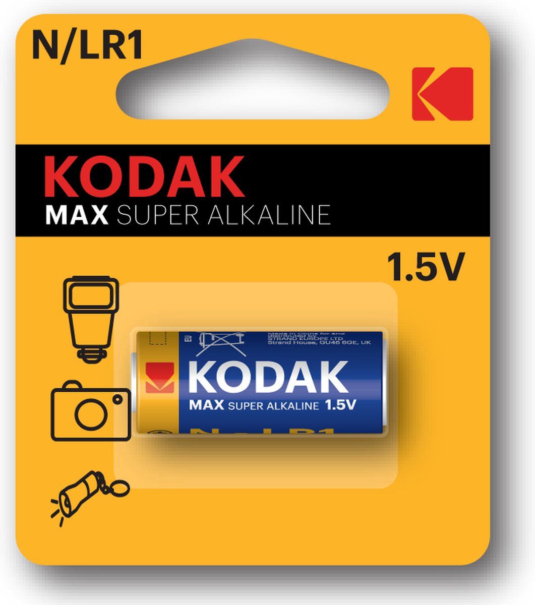 Kodak MAX LR1 N Wegwerpbatterij Alkaline - 0887930396010