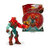 Gormiti - Deluxe figuren 12 cm, serie 3, Alfa Lord Trityon, assortiment 7, gewrichten E met aanvalsfunctie, vanaf 4 jaar, waardevolle spellen, GRA39100