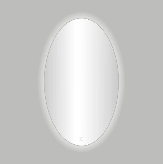 Best Design Divo ovale spiegel incl.led verlichting 60x80cm 4010180