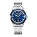 Roamer Mercury Classic 968833-41-45-20 Montre homme - Acier - Argenté/Bleu foncé - 42 mm - 10 ATM