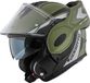 Bogotto FS-X600 Atyr Limited Edition Mat Legergroen Systeemhelm - Helm