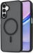 Selected by GSMpunt.nl Hoesje Geschikt voor Samsung Galaxy A15 - Compatibel met MagSafe - Matte Beschermhoes - Back Cover met Magneet - Zwart