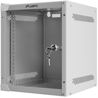 Lanberg WF10-2306-10S 6U 10" Wall Mount Rack - Grey