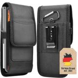 Cadorabo Mobielhoesje met riemclip geschikt voor Nokia 1 2018 in ZWART
