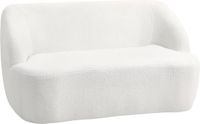 Homcom Loveseat Viles 142L x 85B x 73,5H cm Cremeweiß