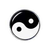 Quattroerre 14111 sticker 3D Yin-Yang 48 x 48 mm