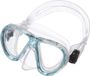 Seac Bella zachte snorkel en zwemmasker voor kinderen - Transparant/aquamarijne