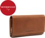 The Chesterfield Brand Leren Portemonnee Mirthe Flap Purse Cognac Bruine