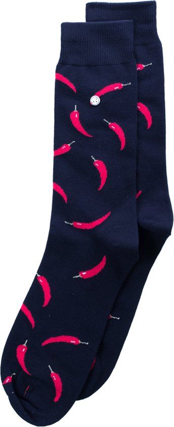 Alfredo Gonzales Red Peppers Sokken AG-Sk-PEP-01 114 Black/Red/Green L(46-48)