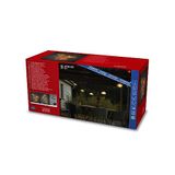 Konstsmide LED biertuinkettingen systeem uitbreiding, 10 barnsteenkleurige diodes, buiten (IP44), zwarte kabel - 4141-810