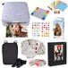 HP Tandwiel Draagbare 2x3 inch Instant Foto Printer (Paars) Startersbundel