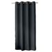 Enjoy ED ENJOY HOME Decoratief gordijn met zilverkleurige ogen, 140 x 240 cm, donkergrijs, 100% polyester, satijn, basiscollectie