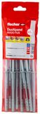 fischer DuoXpand 8 x 100 FUS, hoogwaardige universele pluggen met zeskantschroef en gevormde U-schijf (10 stuks)