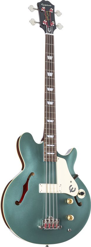 EPIPHONE Jack Casady Bass Faded Pelham Blue