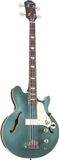 Epiphone Jack Casady Bass Faded Pelham Blue - Semi-akoestische basgitaar voor rechtshandigen