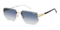 Carrera CARRERA 1070/S Black on Gold/Blue Shaded 60/17/145 Men's Sunglasses