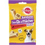 PEDIGREE JUMBONE kauwbot voor kleine honden, 4-14 kg, 8 zakjes met elk 4 botten, rundvlees en gevogelte