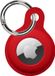 Nomfy Siliconen Hoesje voor Apple AirTag - Donkerrood - Sleutelhanger