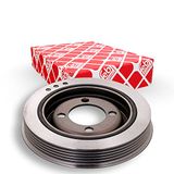 febi bilstein 26924 riemschijf (ontkoppeld) voor krukas, 1 stuk | Compatibel met: CITROËN SAXO, XSARA, XSARA Break, PEUGEOT 106 I, 106 II