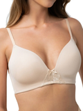 Dorina voorgevormde BH zonder beugel - Soft Bh - 65B - Beige