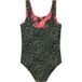 Shiwi Girls Rubin Reversible Swimsuit Forest Green Mix Taille: 98/104