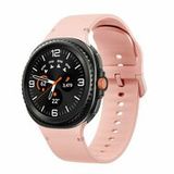 Samsung Galaxy Watch 9 Soft siliconen band - Maat: M/L - Zalmroze - 40mm / 44mm
