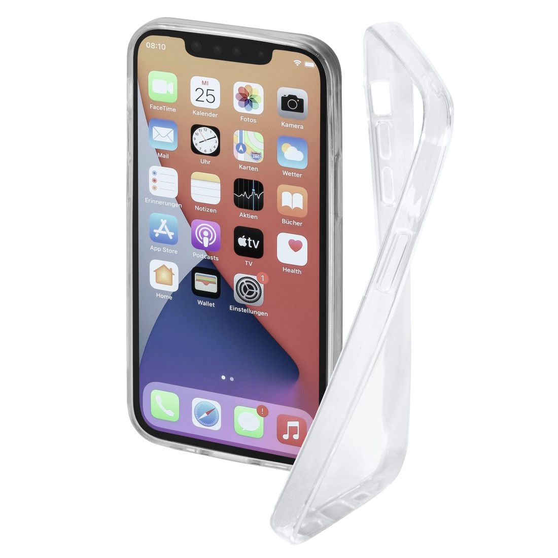 Hama Crystal Clear - Back Cover voor Apple iPhone 13 Pro - Transparant