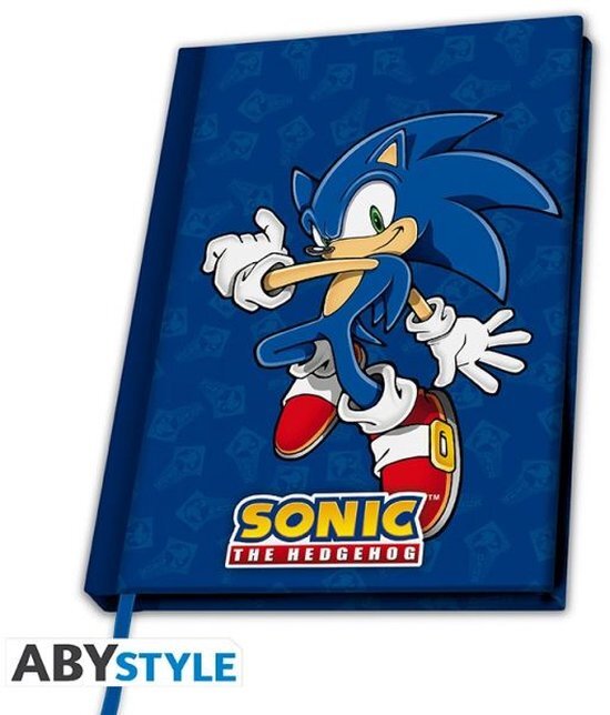 ABYstyle Sonic the Hedgehog A5 Notebook -Sonic (Diversen) Nieuw