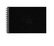 RHODIA TOUCH 116144C - Aquarel Schetsboek 100% Katoen - Fijnkorrelig - 300 g/m² - A6 Liggend - 40 Niet-geperforeerde Pagina's - Hardcover Watercolor Book met Integrale Binding