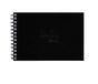 RHODIA TOUCH 116144C - Aquarel Schetsboek 100% Katoen - Fijnkorrelig - 300 g/m² - A6 Liggend - 40 Niet-geperforeerde Pagina's - Hardcover Watercolor Book met Integrale Binding