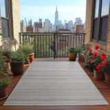 Ayyildiz Tapis d'extérieur et de terrasse Gris 160x230 cm