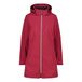 CMP Dames Parka met Rits en Capuchon, Anemoon, Maat 38