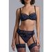 Marlies Dekkers Peekaboo Black Purple Leopard Slip Taille: S
