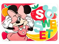 Lulabi Disney Minnie Happytime Set van 12 placemats van polypropyleen, 45 x 30 cm