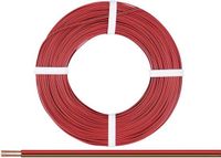 Donau Elektronik 218-080 Draad 2 x 0.14 mm² Rood-bruin 50 m