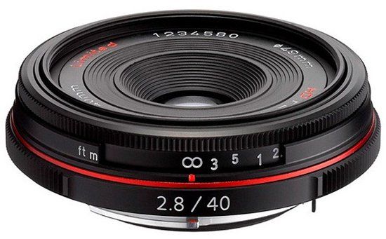 Pentax SMC DA 40mm f/2.8 Limited - Zwart