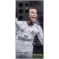 Maniacase Samsung Galaxy S23 Ultra Kylian Mbappe Real Madrid Doelpunt Hoesje