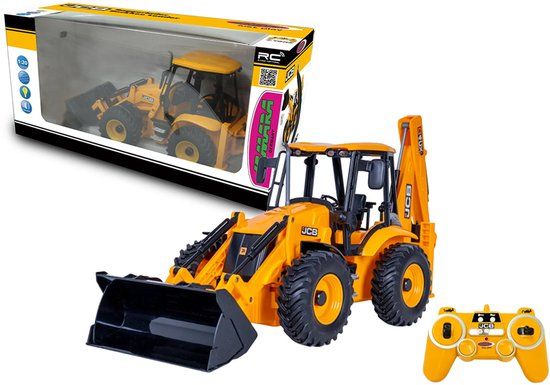 Jamara RC JCB Backhoe Loader 1:20 - Yellow