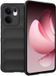 Techsuit Magic Shield Silicone Back Cover - Zwart - Geschikt voor Oppo Reno13 F 4G/5G / Reno13 FS 5G