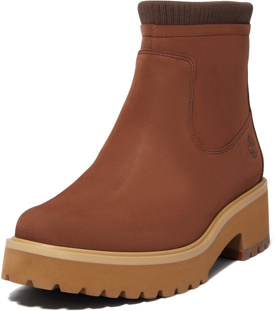 Timberland Damen Stiefel Carnaby Cool Mid Warm Lined Boot 0A4338 Md Brn Nubuck-41,5