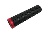B-Race 1600211 stuurgrepen, zwart/rood, set van 2